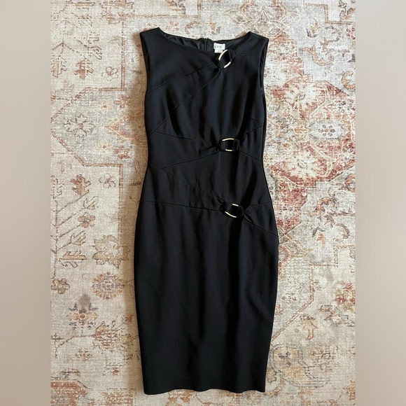 Vintage Caché body contouring cocktail dress - Picture 2 of 5